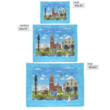 Marblehead Collage- Fleece Blanket