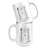 Marblehead, Lighthouse Plan - Mug