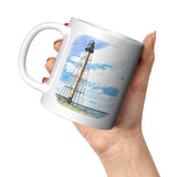 Marblehead, Lighthouse Sketch Color - Mug