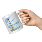 Marblehead, Lighthouse Sketch Color - Mug