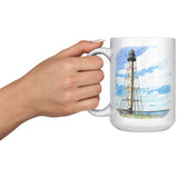 Marblehead, Lighthouse Sketch Color - Mug