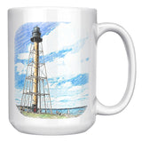 Marblehead, Lighthouse Sketch Color - Mug