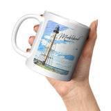 Marblehead, Lighthouse Sketch Color Marblehead - Mug