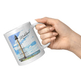 Marblehead, Lighthouse Sketch Color Marblehead - Mug