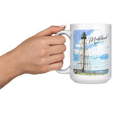 Marblehead, Lighthouse Sketch Color Marblehead - Mug