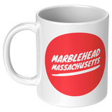 Marblehead Mass (red circle) - Mug