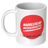 Marblehead Mass (red circle) Town With Spirit - Mug