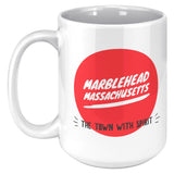 Marblehead Mass (red circle) Town With Spirit - Mug