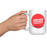 Marblehead Mass (red circle) Town With Spirit - Mug