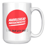 Marblehead Mass (red circle) Town With Spirit - Mug