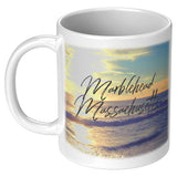 Marblehead Massachusetts Sun & Waves - Mug