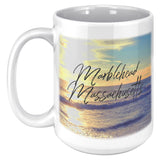 Marblehead Massachusetts Sun & Waves - Mug