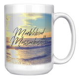 Marblehead Massachusetts Sun & Waves - Mug