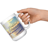 Marblehead Massachusetts Sun & Waves - Mug