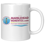 Marblehead Mementos.com Logo - Mug