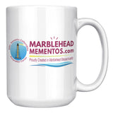 Marblehead Mementos.com Logo - Mug