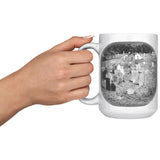 Marblehead, Old Birial Hill b&w - Mug v1