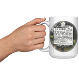 Marblehead, Old Burial Hill Sign - Mug
