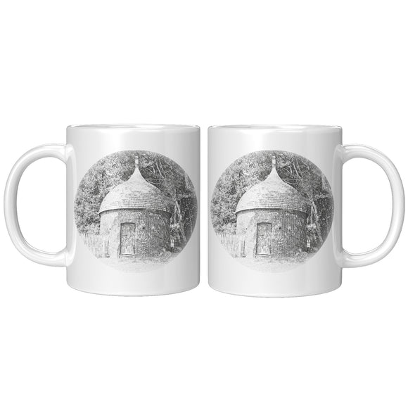 Marblehead, Old Powder House, b&w - Mug