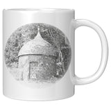 Marblehead, Old Powder House, b&w - Mug