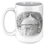 Marblehead, Old Powder House, b&w - Mug