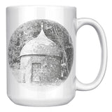 Marblehead, Old Powder House, b&w - Mug