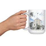 Marblehead, Old Town House Sketch Color - Mug