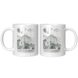 Marblehead, Old Town House Sketch b&w - Mug