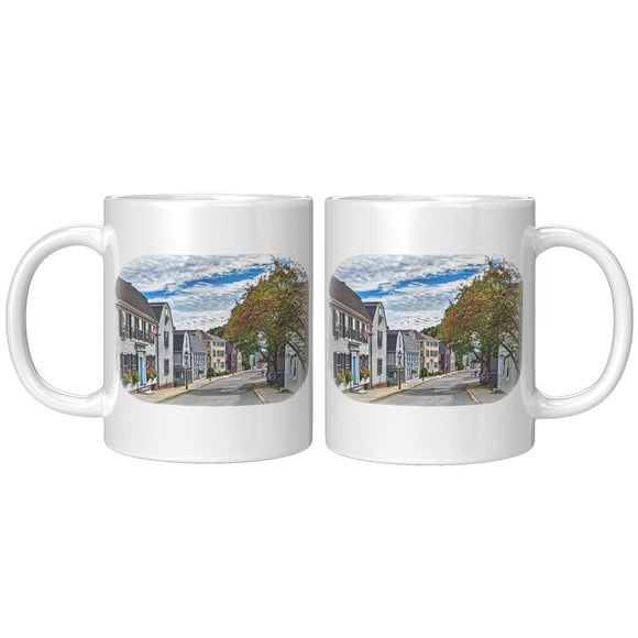 Marblehead, State Street color Sketch - Mug
