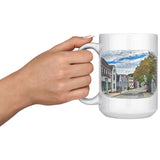 Marblehead, State Street color Sketch - Mug