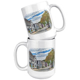 Marblehead, State Street color Sketch - Mug