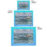 Need A Bigger Boat Scene - Fleece Blanket