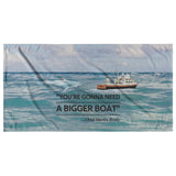 Need a Bigger Boat Scene - Beach Towel