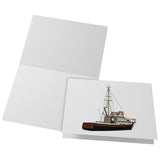 ORCA Boat 5x7 Note Card