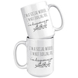 Social Worker, I'm Not Judging You - Mug v2