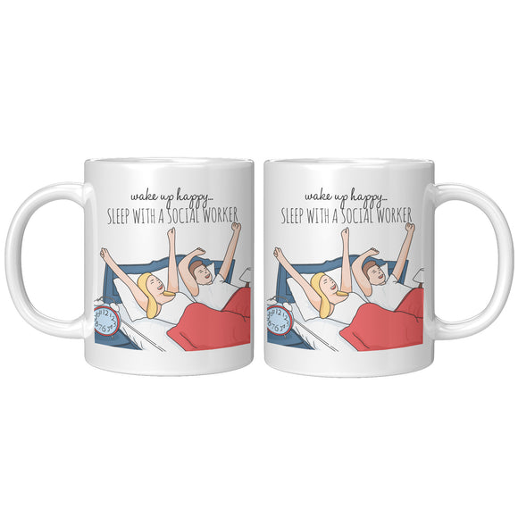Social Worker, Sleep With - Mug v1