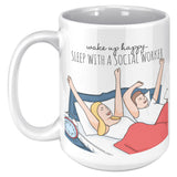 Social Worker, Sleep With - Mug v1