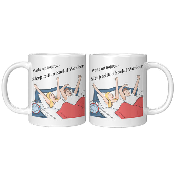 Social Worker, Sleep With - Mug v2