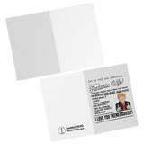 Trump - Fantastic Wife 7x5 Note Card