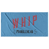 WHIP - Marblehead - Beach Towel - Lt Blue Bckgrnd