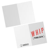 WHIP MARBLEHEAD 7x5 Note Card