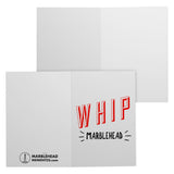 WHIP MARBLEHEAD 7x5 Note Card