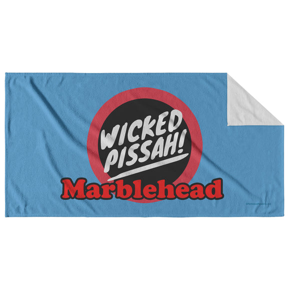 WICKED PISSAH! Marblehead - Beach Towel