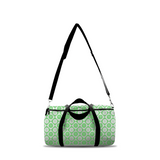 Marblehead SeaPrints Duffel bag - Sand Dollar Print v1 - Pastel Green