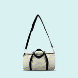 Marblehead SeaPrints Duffel Bag - Rope Print - Pastel Yellow