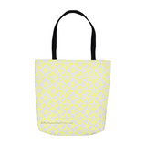 Marblehead SeaPrints Tote Bag - Starfish Print v1- Pastel Yellow