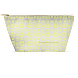 Marblehead SeaPrints Accessory Pouch - Starfish Print v2 - Pastel Yellow