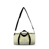 Marblehead SeaPrints Duffel Bag - Starfish Print v2 - Pastel Yellow