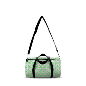 Marblehead SeaPrints Duffel Bag - Starfish Print v2 - Pastel Green