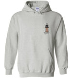 Marblehead Lighthouse Plan - Hoodie (FRONT LEFT & BACK PRINT)